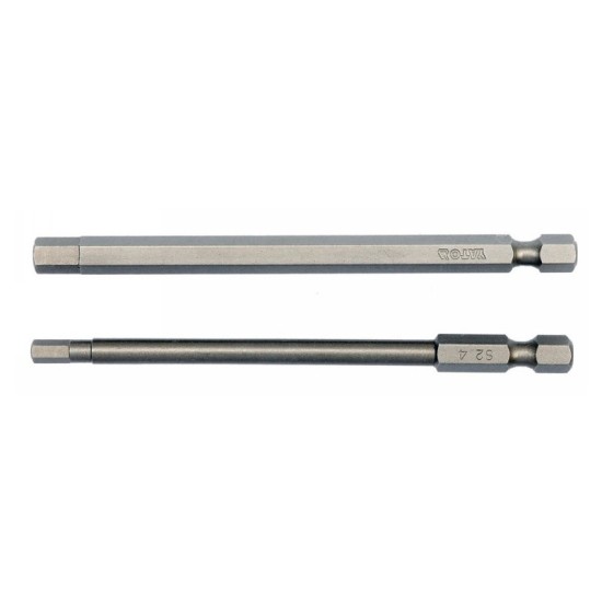 YATO Bithegy imbusz 4,0 + 6,0 mm 1/4" 100mm 2db