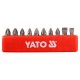 YATO Bithegy készlet 10 részes 25 mm
