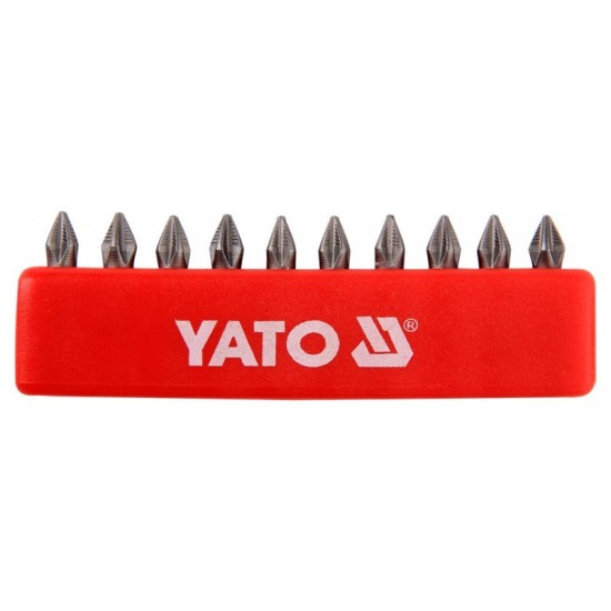 YATO Bithegy készlet 10 részes PH1 25mm