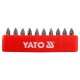 YATO Bithegy készlet 10 részes PH1 25mm