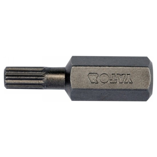 YATO Bithegy SPLINE M5 1/4" 8 x 30 mm 10 db
