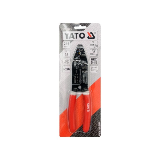 YATO Blankoló fogó 215 mm