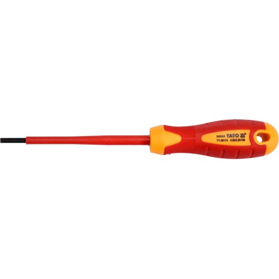 YATO Csavarhúzó 3,5 x 100 mm 1000 V-ig szigetelt YATO Csavarhúzó 3,5 x 100 mm 1000 V-ig szigetelt