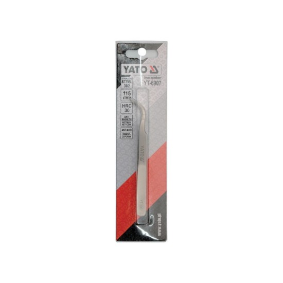 YATO Csipesz hajlított 115 mm HRC30