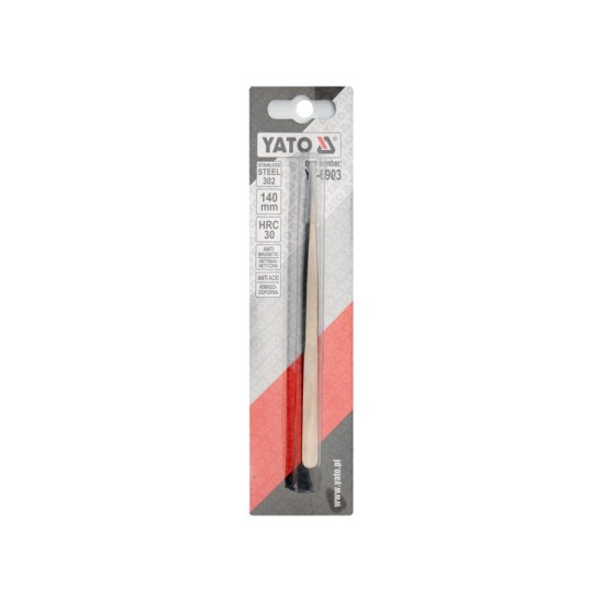 YATO Csipesz hegyes 140 mm HRC30
