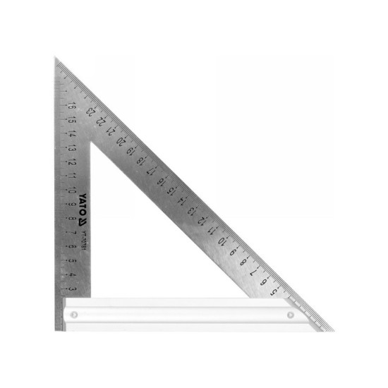 YATO Derékszög vonalzó 270 mm inox