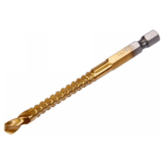 YATO Fém marófúró 6,5 x 89 mm bitbefogású HSS-TiN