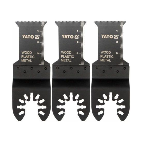 YATO Fűrészlap multifunkciós géphez 28,5 mm bimetál (3 db/cs)