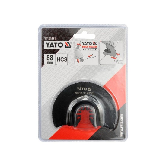 YATO Fűrészlap multifunkciós géphez 88 mm HCS