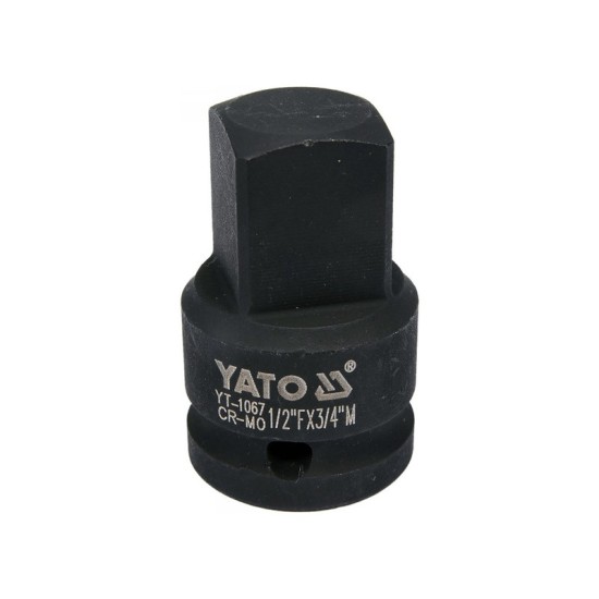 YATO Gépi dugókulcs átalakító 1/2"-> 3/4" négyszög