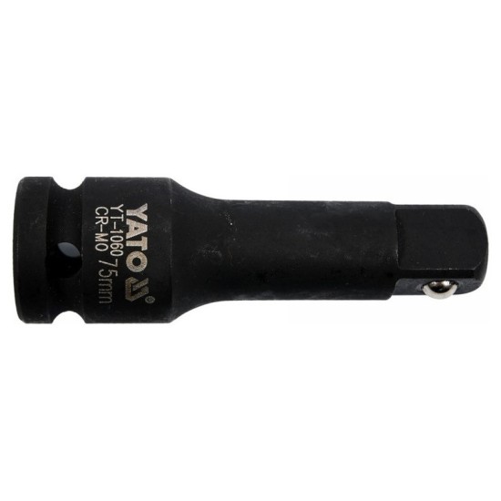 YATO Gépi dugókulcs toldószár 1/2" 75 mm