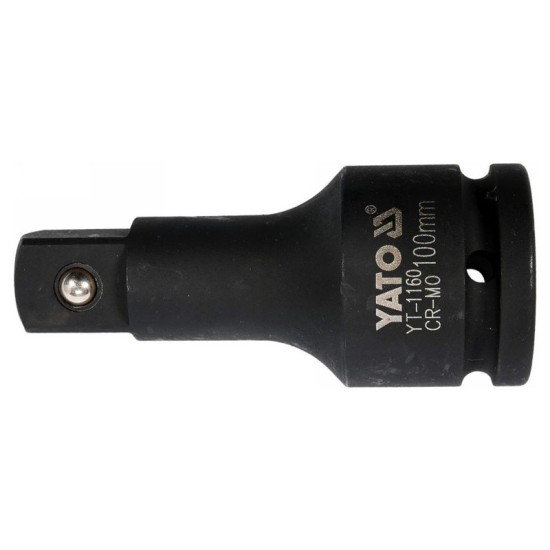 YATO Gépi dugókulcs toldószár 3/4" 100 mm