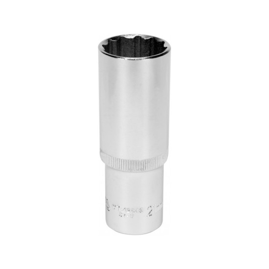 YATO Hosszú dugókulcs 1/2" 21 mm 12 szögletű