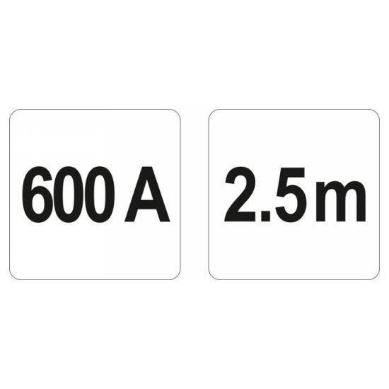 YATO Indító kábel (bikakábel) 600A