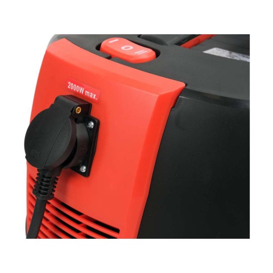 YATO Ipari porszívó lerázós 30 liter HEPA szűrő 1600W