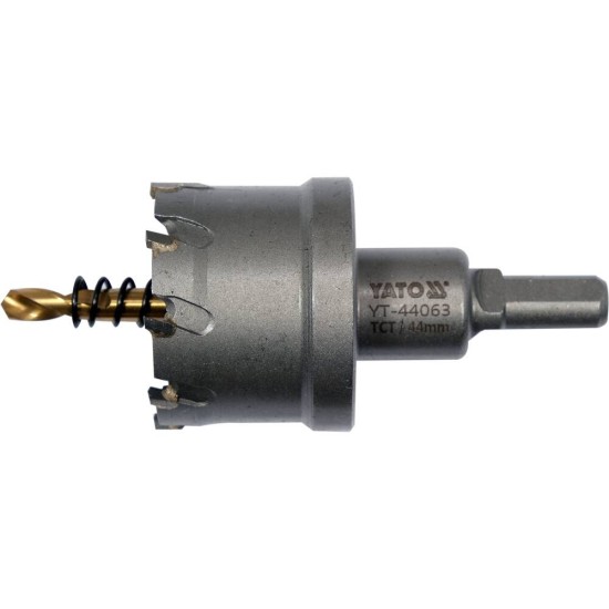 YATO Körkivágó 44 mm TCT bit befogással YATO Körkivágó 44 mm TCT bit befogással
