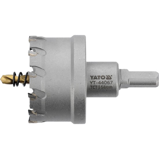 YATO Körkivágó 54 mm TCT bit befogással YATO Körkivágó 54 mm TCT bit befogással