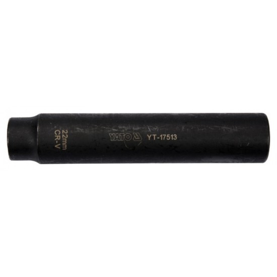 YATO Lambdaszonda dugókulcs 1/2" 22 mm hosszú CrV