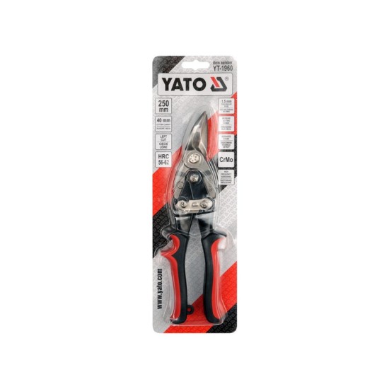 YATO Lemezvágó olló 250 mm balos CrMo