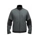 YATO Munkavédelmi softshell kabát szürke-fekete L-es méret 3 zsebes