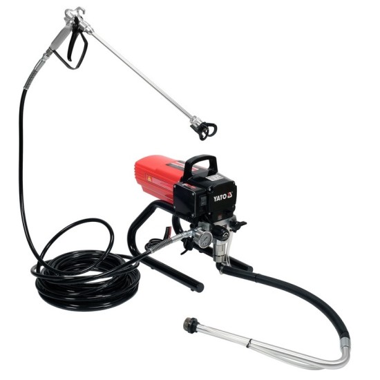 YATO profi elektromos festékszóró rendszer, légmentes 480 W 2,1 liter/perc YATO profi elektromos festékszóró rendszer, légmentes 480 W 2,1 liter/perc
