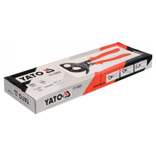 YATO Racsnis kábelvágó fogó 380 mm d=22 mm