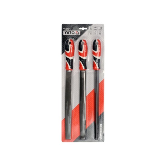 YATO Reszelő készlet 3 részes 250 mm