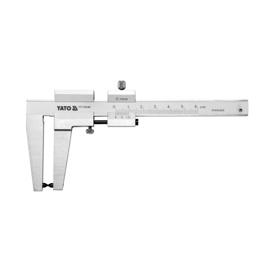 YATO Tolómérő 160/0,1 mm (féktárcsákhoz)