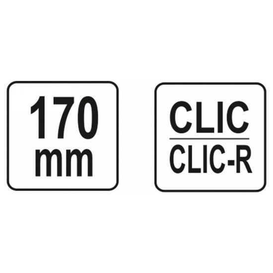 YATO Tömlőbilincs fogó 170 mm