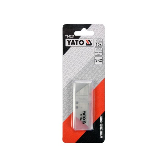 YATO Trapéz penge 10db/tubus