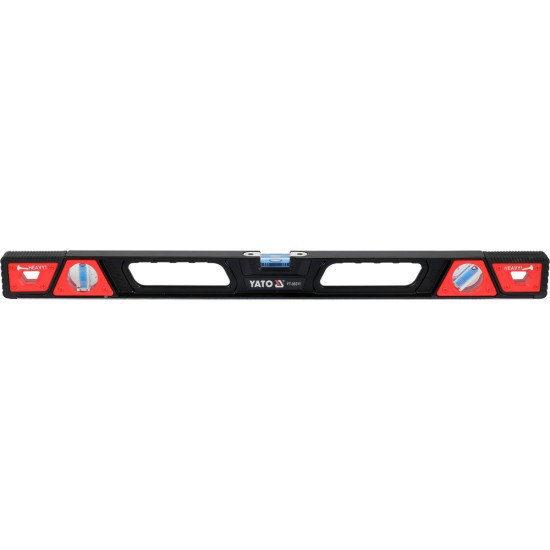 YATO Üthető vízmérték 3 libella 600 mm