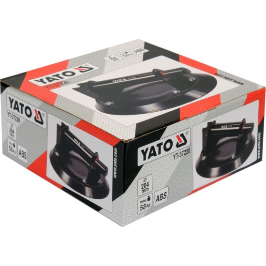 YATO Vákuumos tapadókorong 204 mm 58 kg