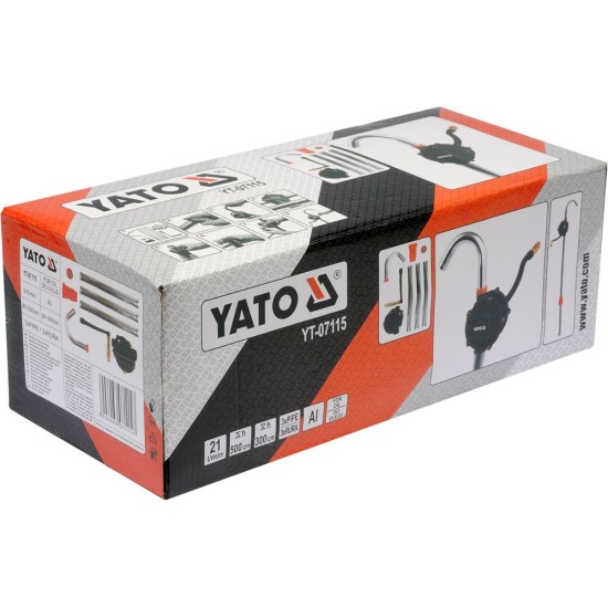 Kézi olajpumpa 21 liter/perc YATO