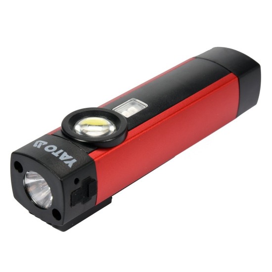 Akkus LED + UV zseblámpa YATO