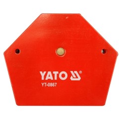 Hegesztési munkadarabtartó mágneses 111 x 136 x 24 mm/34 kg YATO