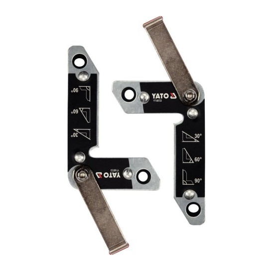 Hegesztési munkadarabtartó mágneses 30-60-90°/32 kg (2 db/cs) YATO