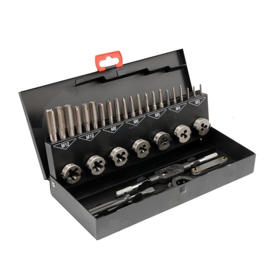 Menetkészítő készlet 32 részes M 3-12 HSS YATO