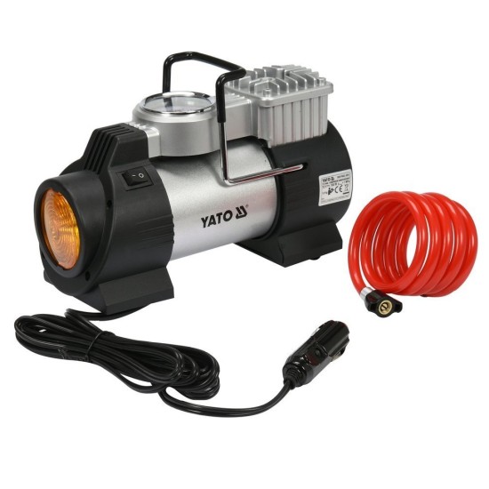 Autós kompresszor 12V 10 bar 180W YATO