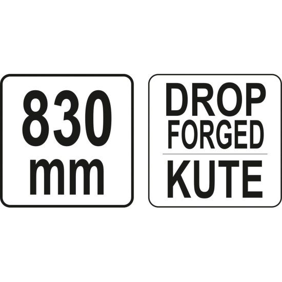 YATO famozgató horog 830 mm