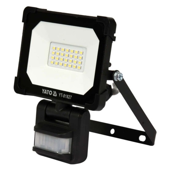 Elektromos LED fényvető mozgásérzékelős 20 W YATO