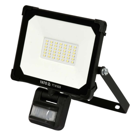 Elektromos LED fényvető mozgásérzékelős 30 W YATO Elektromos LED fényvető mozgásérzékelős 30 W YATO