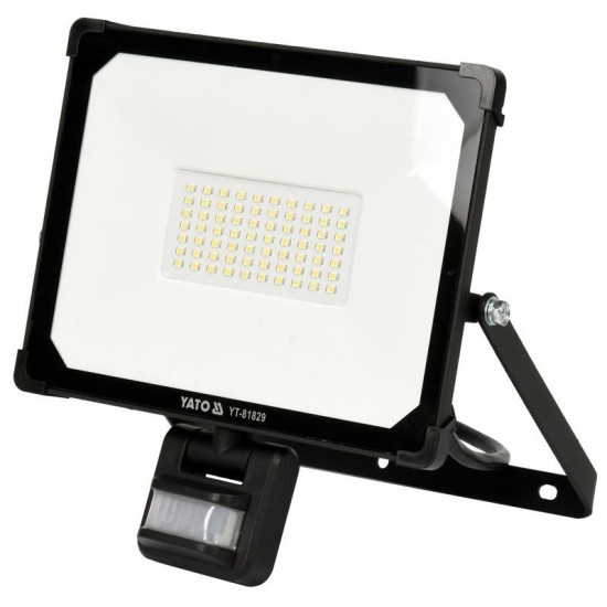 Elektromos LED fényvető mozgásérzékelős 50 W YATO