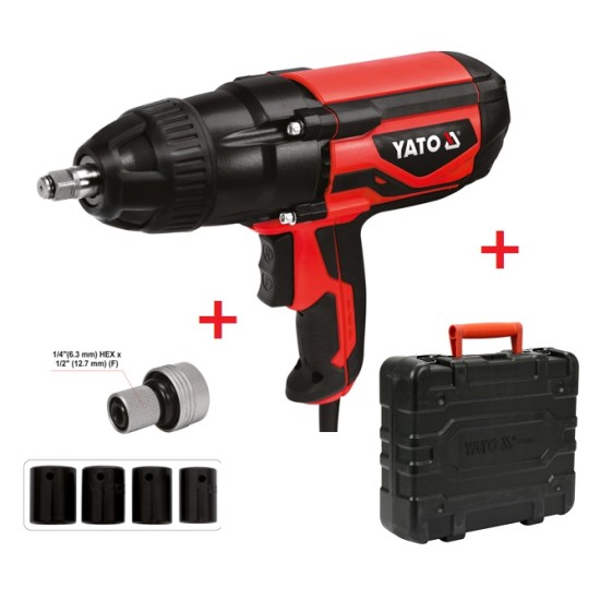 Elektromos ütvecsavarozó 1/2" 600 Nm 1020 W YATO