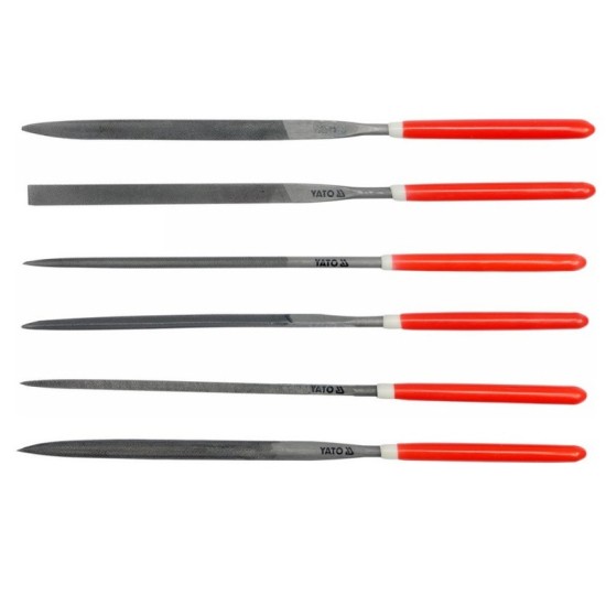 Tűreszelő készlet 6 részes 3,0 x 140 mm YATO