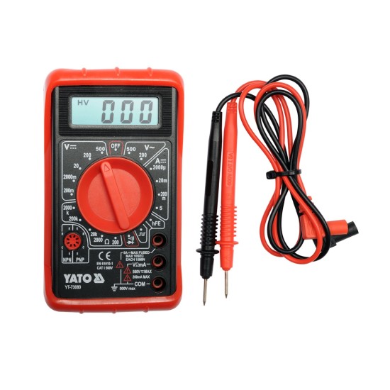 YATO Digitális multiméter yt-73080