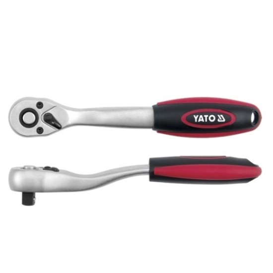 Racsnis hajtószár 3/8" hajlított 72 fogú CrV YATO