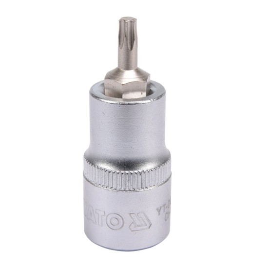 Bithegy dugófejjel T25 1/2" 55 mm CrV YATO