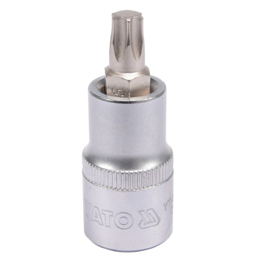 Bithegy dugófejjel T45 1/2" 55 mm CrV YATO