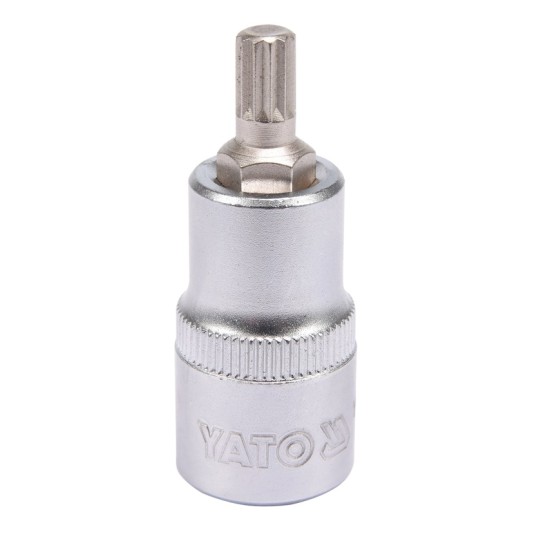 Bithegy dugófejjel SPLINE M8 1/2" 55 mm CrV YATO