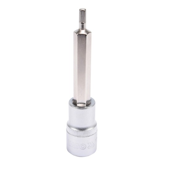 Bithegy dugófejjel SPLINE M5 1/2" 100 mm hosszú YATO